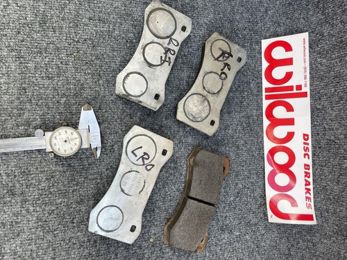 Wilwood 15E-13010K Polymatrix E Brake Pads : Wilwood Aero4/6 Thickness: .80"