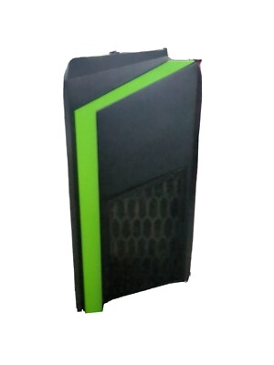 CiT F3 F3 Micro-ATX PC Gaming Case Black/Green UK