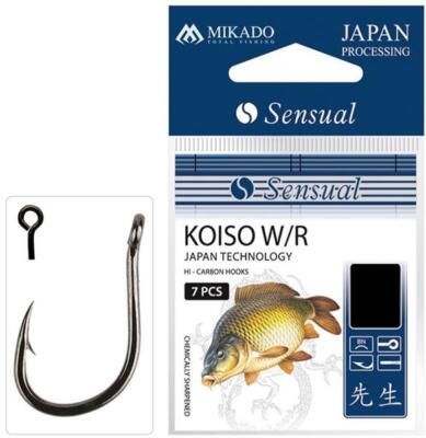 Mikado Sensual KOISO Method Karpfen Öhr-Angelhaken Gr.18-2 schwarz