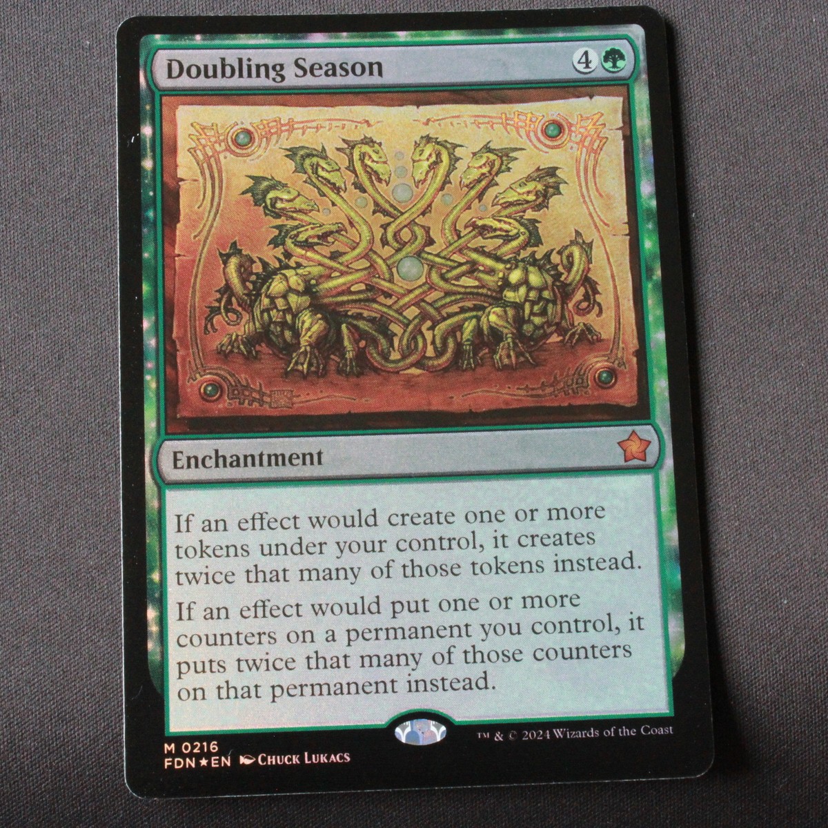 doubling season mtg card kingdom Doubling Season FOIL MTG Foundations Mythic 216 NM