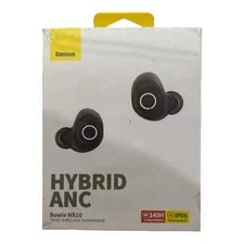 Baseus HYBRID ANC BOWIE MA10 True Wireless Earphones IPX6 Waterproof 140H Batter