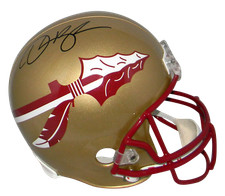 DERRICK BROOKS AUTOGRAPHED SIGNED FLORIDA STATE SEMINOLES FULL SIZE HELMET JSA