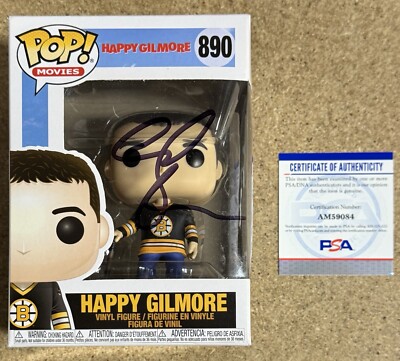 Adam Sandler Signed Happy Gilmore Funko Pop! #890 With PSA/DNA COA