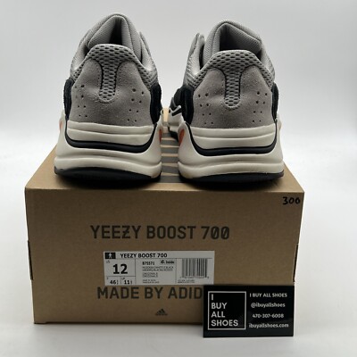Size 12 - Adidas Yeezy Boost 700 Low Wave Runner (B75571) | eBay