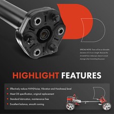 Cozza Front/Rear Driveshaft Coupling For Chrysler 300C 3.5L V6 | 2005-2012 | FYE341036
