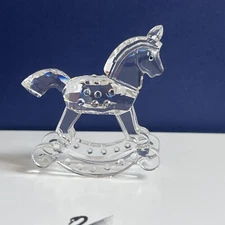 Swarovski figurine Rocking Horse 183270 Mint in Box.