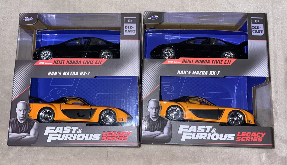 Jada Fast Furious Legacy Series Heist Honda Civic EJ1 Han s