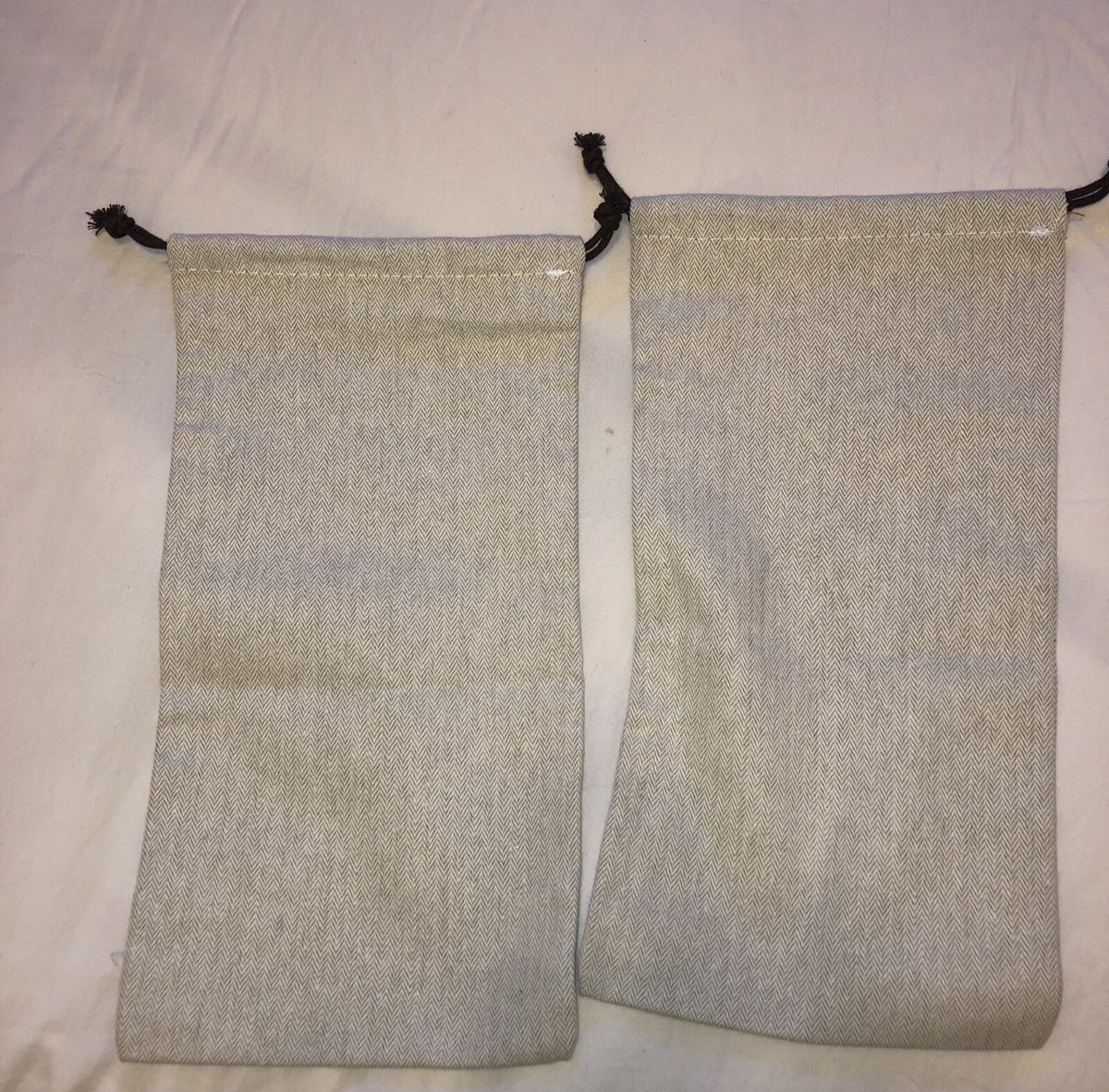 DEUX Housses Hermès - Beige - Taille 40 - Espadrille