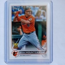 2022 Topps #579 Ryan Mountcastle Baltimore Orioles Trophy card