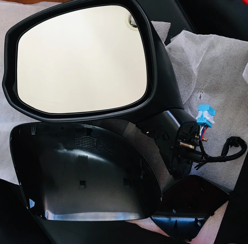 2012-2013 Honda Civic EX-L двери зеркало со стороны водителя | питания | с подогревом | текстурированный - Изображение 3 из 4