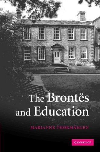 The Brontës Education Marianne Thormählen Hardcover Cambridge Uni… 9780521832892