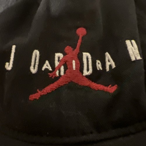 Nike AIR JORDAN Jumpman Black Youth Cap Hat Adjustable Snapback - Picture 4 of 5