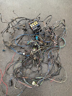 BMW E30 Coupe 1987 Body Harness With Fuse Box