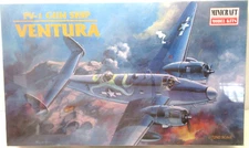 Minicraft Model Kit #11615 PV-1 Gun Ship Ventura 1:72 Scale. Sealed