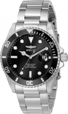 Invicta Pro Diver Lady NWOT Silver Watch Invicta Ladies 38mm Watch Pro Diver Silver Tone Dial Crystal  main image 3