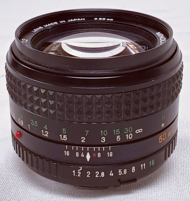 【ジャンク】MINOLTA X-70 ROKKOR 50mm モータードライブ Minolta 50mm F/1.7 MD Rokkor-X (USED) | Non AF Prime Lenses