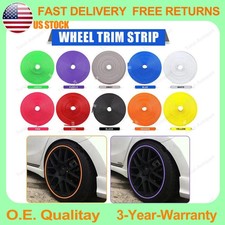 26ft Car Wheel Hub Rim Edge Protector Ring Tire Guard Sticker Line Rubber Strip 26ft Car Wheel Hub Rim Edge Protector Ring Tire Guard Sticker Line Rubber Strip