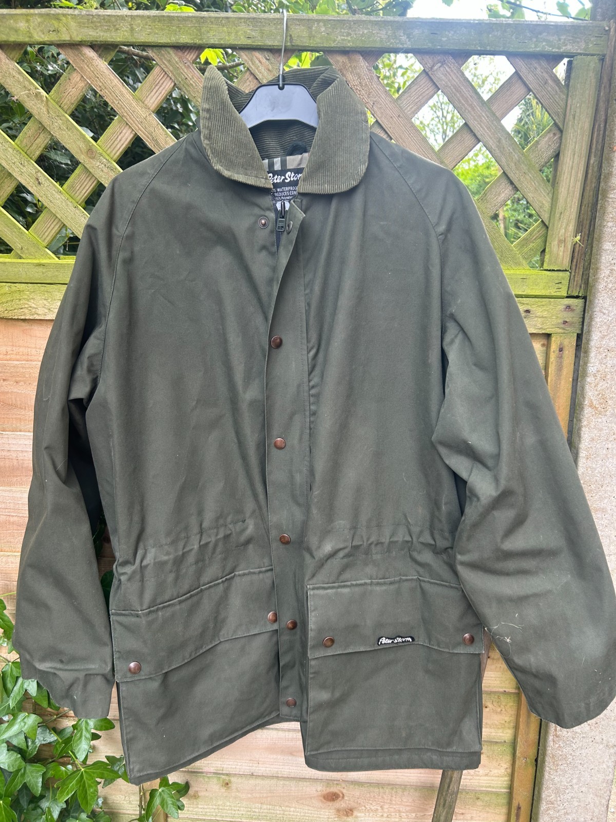 men 90s PETER STORM w/p poplin jacket - size M great condition & rare ! image 6