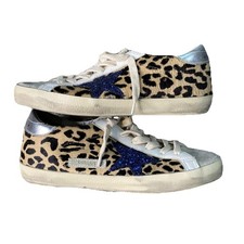 Golden Goose GGDB Superstar Pony Style Calfskin Womens Sz 37