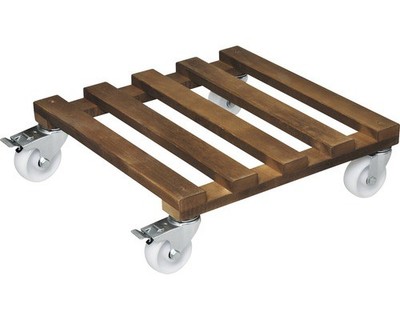 Pflanzenroller Wagner Gigant Holz 45x45 cm TK 250 kg