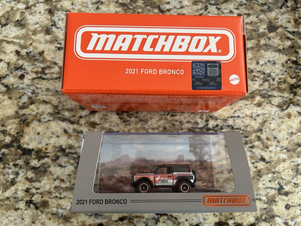 MATCHBOX 1/64 🇨🇵 1972 ford bronco matchbox 55th anniversary EUR 8,90