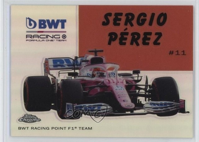 Sergio Pérez 2020 Topps Chrome Formula 1