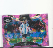 2026 Panini Select Road to FIFA World Cup - Lionel Messi Field Level Pink Ice