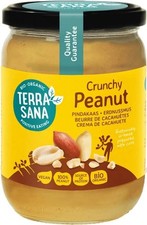 CRUNCHY crème de cacahuètes grillées BIO 500 g - TERRASANA