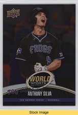 2025 Upper Deck World of Sports Silver Foil Anthony Silva #206 READ 0il7