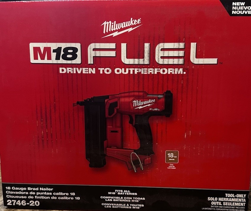 Milwaukee M18 FUEL™ 18 Gauge Brad Nailer (2746-20)