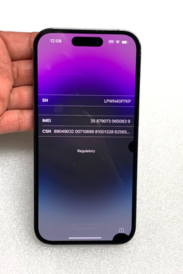 READ* Apple iPhone 14 Pro A2650 1TB Smartphone (Deep Purple