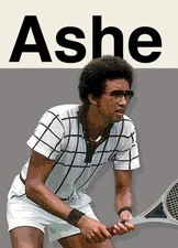 Arthur Ashe Artist Signed Tennis Art Card 2/10