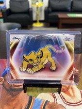 2026 Topps Disney Neon Simba Chrome #CNE-41 NG