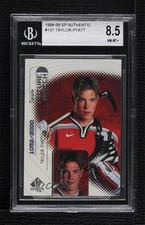 1998-99 SP Authentic Future Watch 1052/2000 Taylor Pyatt #131 BGS 8.5 0s5s