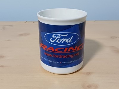 Offizielle Ford Racing Keramiktasse Kaffeetasse Motorsport Team Werbe Logo