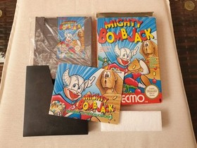 MIGHTY BOMB JACK Nintendo NES  COMPLETO CON CAJA Y MANUAL SPANISH CIB PAL B ESP