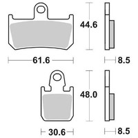 Yamaha YZF R1 (RN191/192)(4C8) 2007 2008 1000 SET 4 SBS 839 DC Dual Carbon