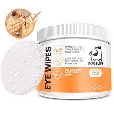 Dog Eye Wipes  Safe  Easy Cleaning for Dogs  Remove