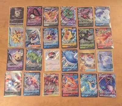 (24 Total) Pokemon Modern Ultra Rare V Max V Break Galleries Full Art (Lot 132)