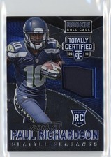 2014 Totally Certified Rookie Roll Call Jersey Blue 1/50 Paul Richardson 4g8