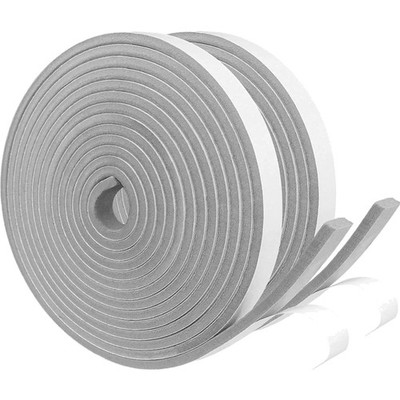 Dichtungsband selbstklebend, Moosgummi, 12mm x 6mm, 10m, , schwarz