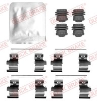 Quick Brake ZubehöRsatz Scheibenbremsbelag 109-0096 FüR Z18 Opel Insignia Sport