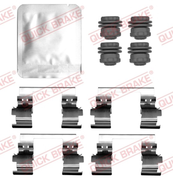 Quick Brake ZubehöRsatz Scheibenbremsbelag 109-0096 FüR Z18 Opel Insignia Sport-image