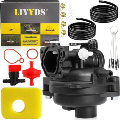 High-Performance Carburetor for Briggs & Stratton Engines - Fits Multiple Models