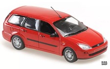 1/43 Ford Focus TURNIER 1998 Red Model by MINICHAMPS Limited Edition