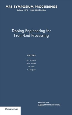 Pawlak - Doping Engineering for Front-End Processing - hardback or cas - G555z