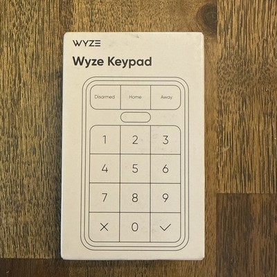 Wyze Sense Keypad For Wyze Sense V2 and Home Monitoring WSKP1 New In Box!