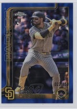 2025 Topps Chrome Update Blue Lava Refractor 22/150 Tirso Ornelas #USC139 1fx9
