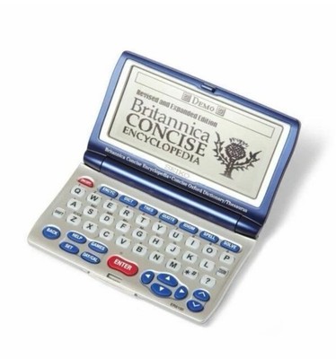 Seiko ER8100 Britannica Concise Encyclopedia and Oxford Reference Library Boxed
