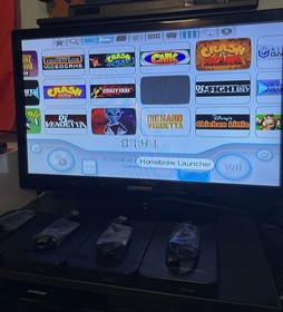 HomeBrew Wii With 500gb Hardrive, 200+ Games